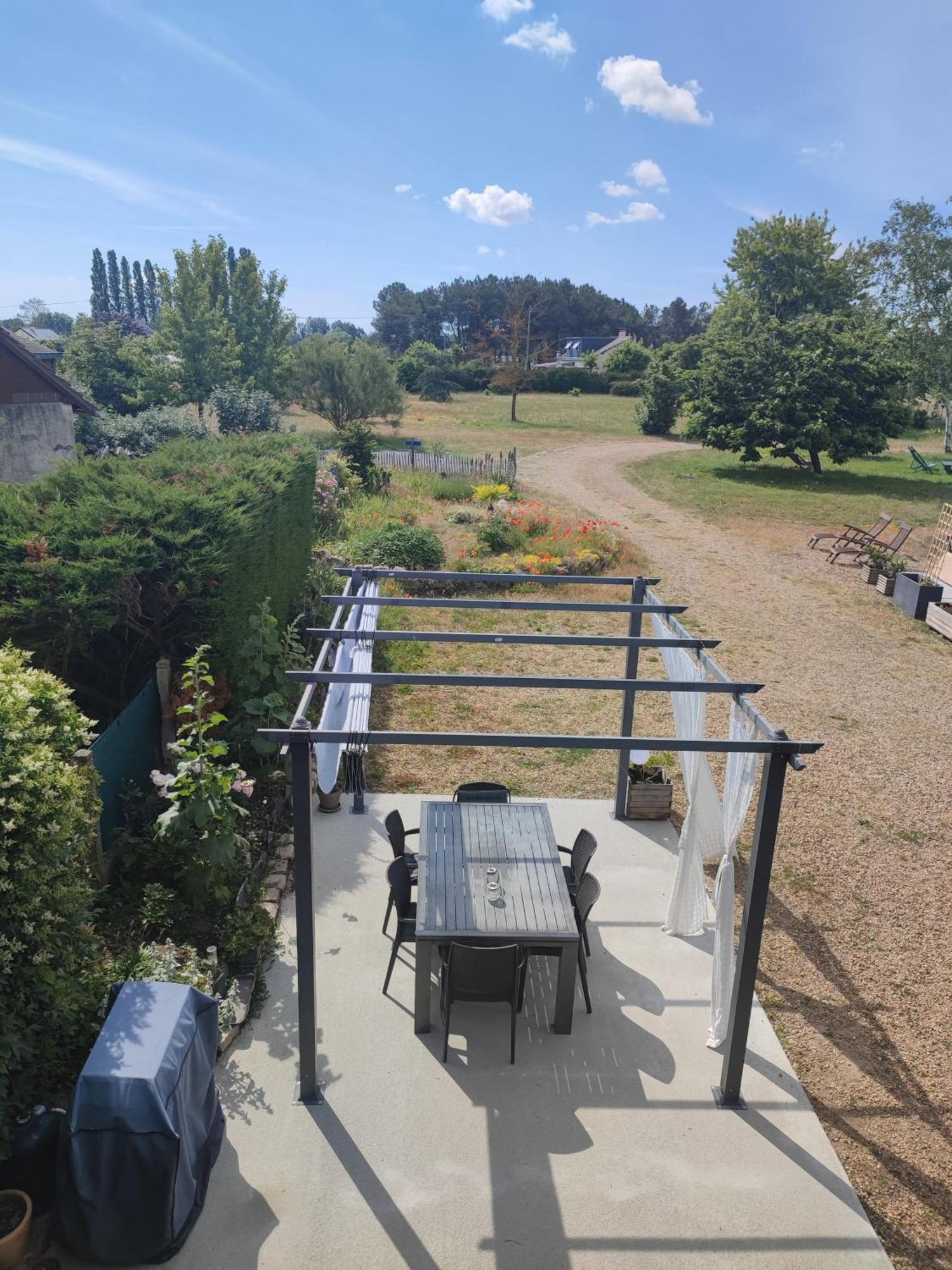 Le clos champêtre Longué Exterior foto